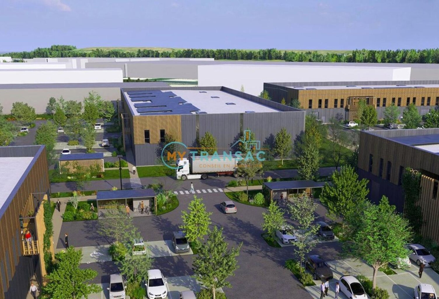 My Transac vous propose à la vente et à la location un bâtiment Neuf divisible en plusieurs cellules — photo 1