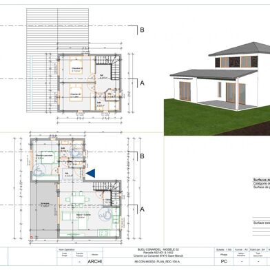 Maison 4 pièces 1150 €
