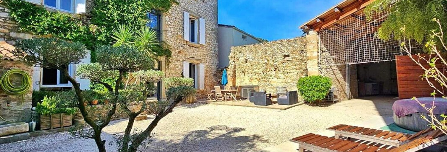 Maison 6 Pièces 268 m² à vendre à Boucoiran-et-Nozières (30190)