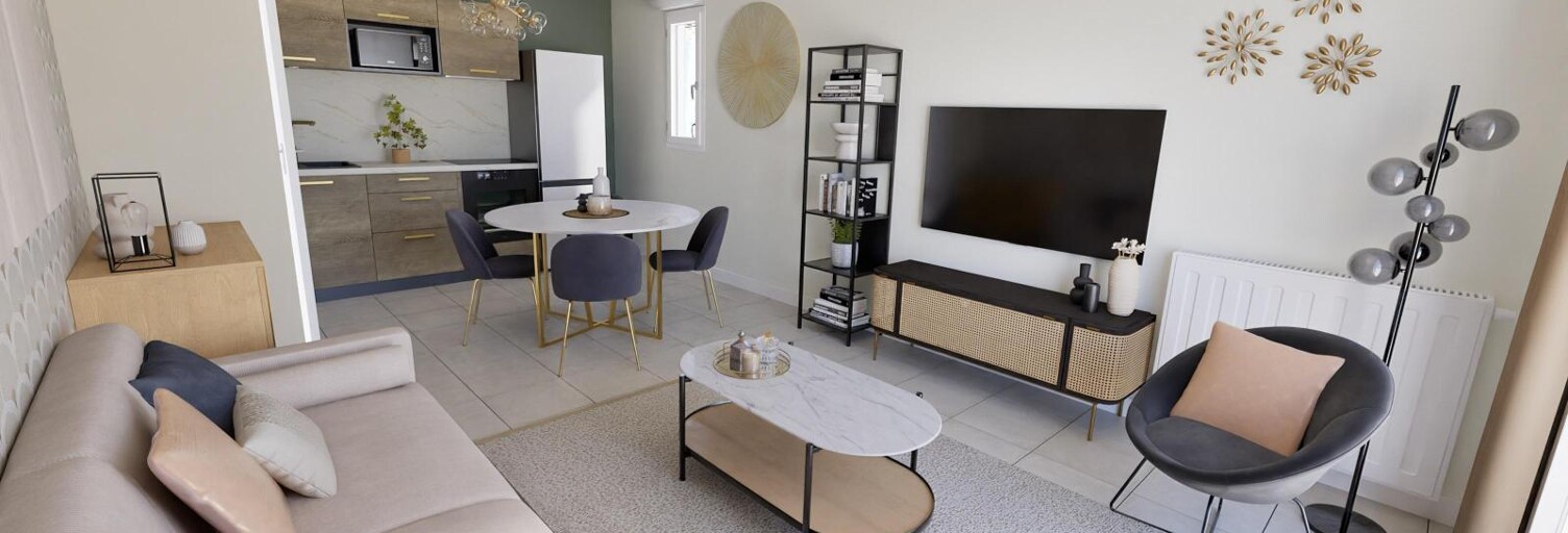 Appartement 2 Pièces 43 m² à vendre à Le Taillan-Médoc (33320)