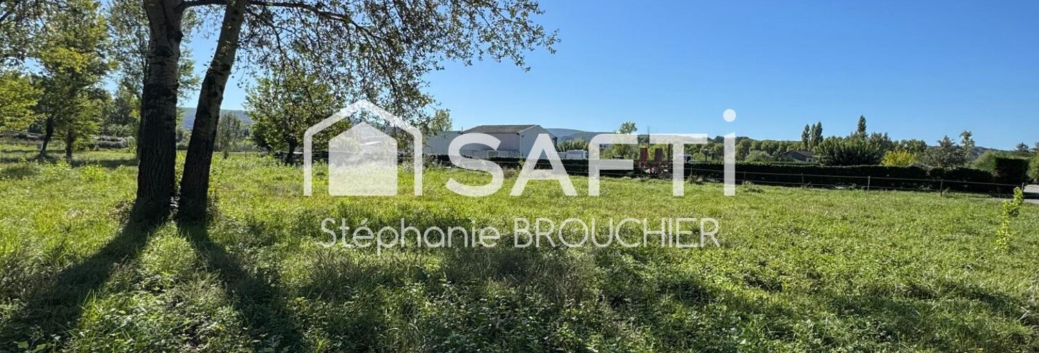 Terrain  1834 m² à vendre à Vallon-Pont-d'Arc (07150)