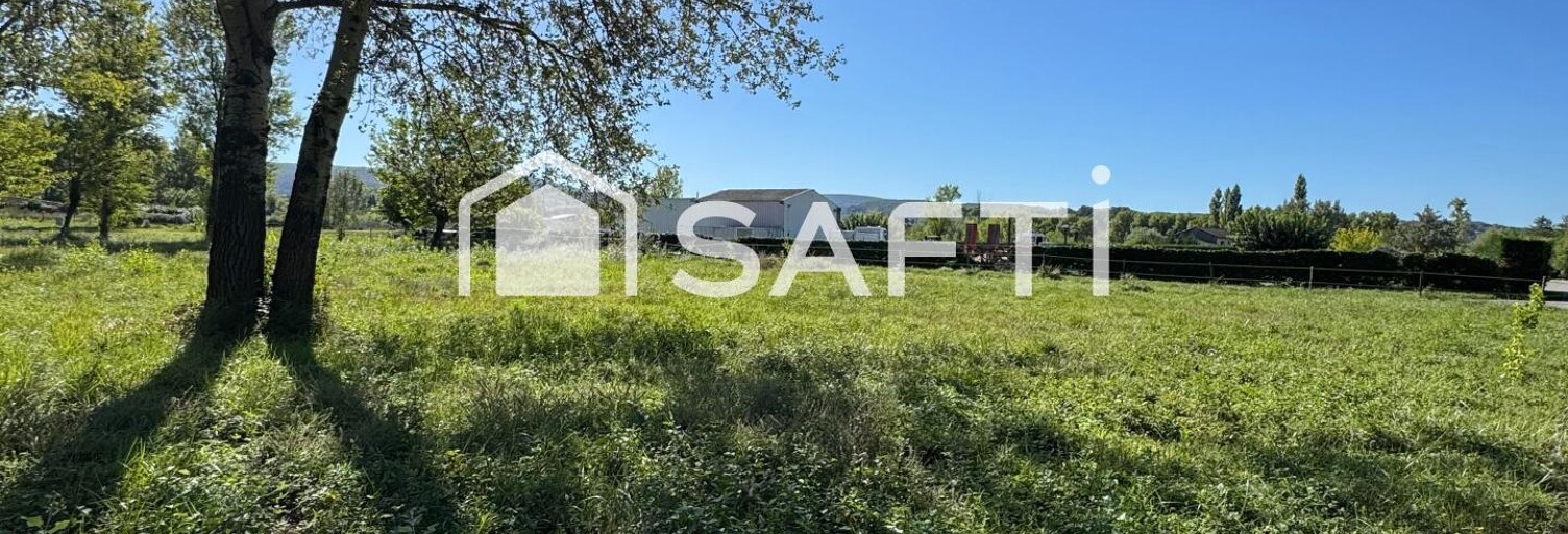 Terrain  1834 m² à vendre à Vallon-Pont-d'Arc (07150)