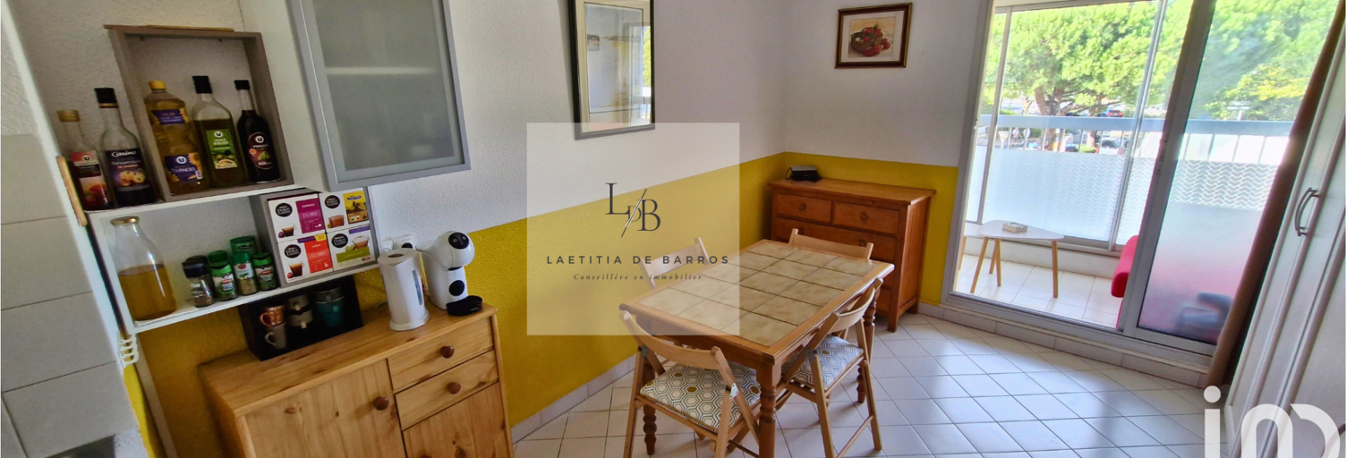 Appartement 1 Pièce 22 m² à vendre à La Grande-Motte (34280)