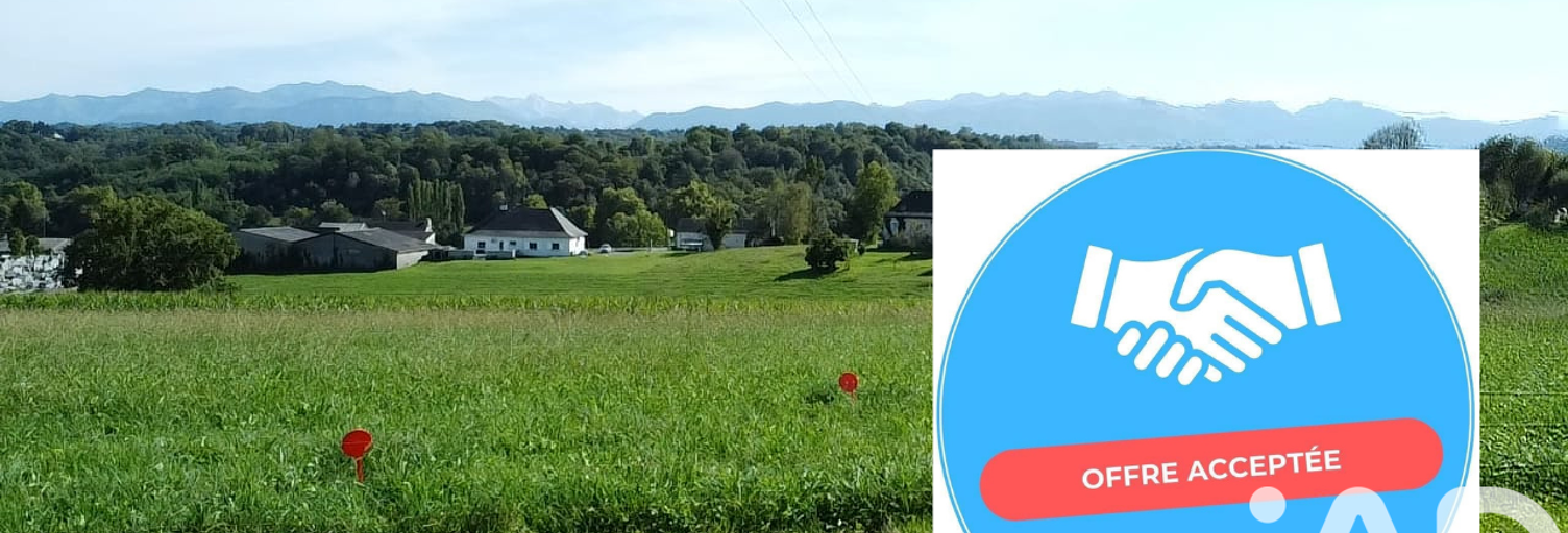 Terrain  1670 m² à vendre à Lasseube (64290)