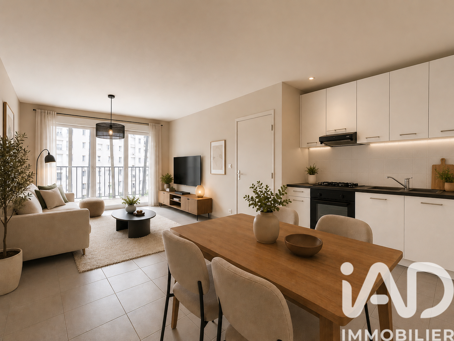 Appartement à vendre, 3 pièces, 61 m², Saint-Priest