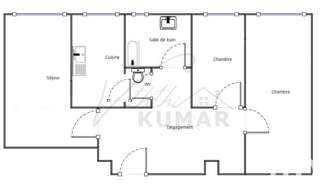 Appartement 3 Pièces 52 m² à vendre à Le Blanc-Mesnil (93150)