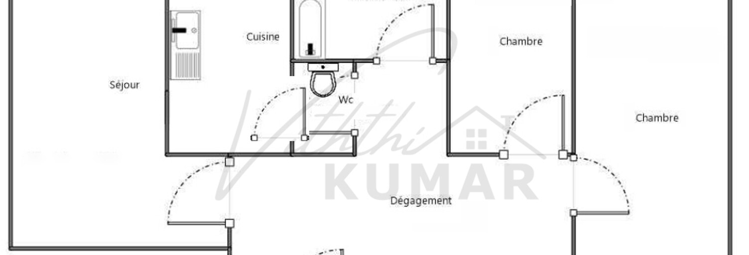 Appartement 3 Pièces 52 m² à vendre à Le Blanc-Mesnil (93150)