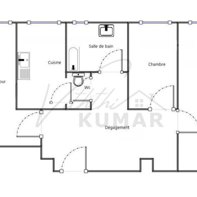 Appartement 3 pièces 139000 €