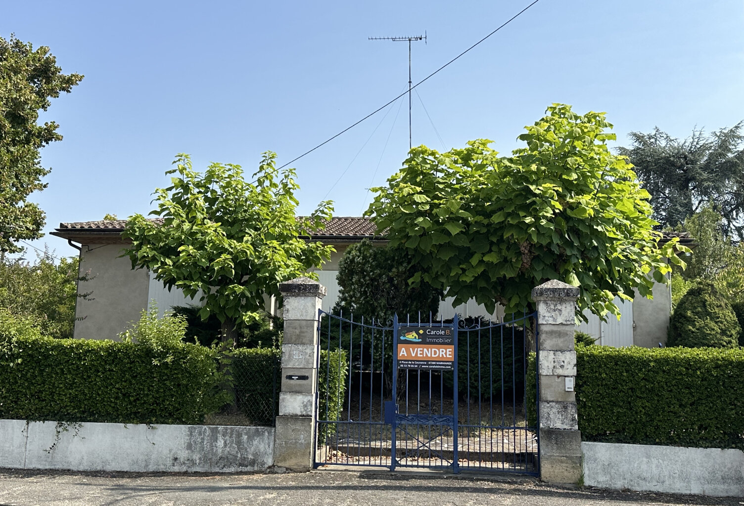 Marmande proche toutes commodités maison à fort potentiel avec garage et jardin — photo 1