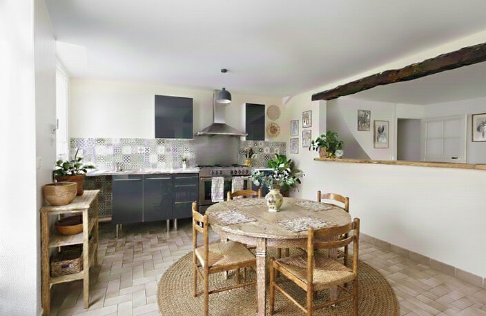Dpt Yonne (89), à vendre  SAINT VINNEMER Maison rénovée 3 chambres + dépendances 60 m² – Potentiel extension >150 m² – Cœur de village, cour sans vis‑à‑vis — photo 3