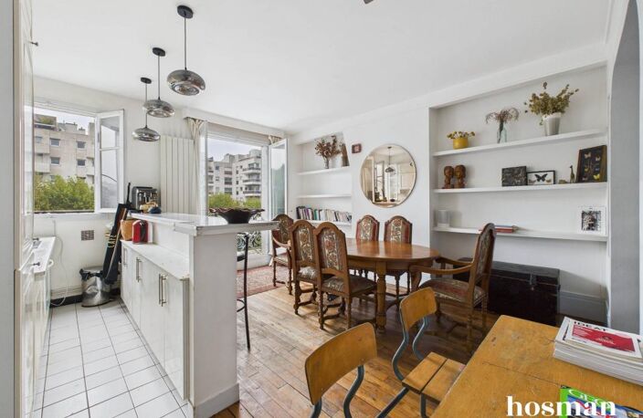 Appartement traversant lumineux 3 pièces - 65 m2 - Avaec balcons - Boulevard Bineau, Neuilly-sur-Seine — photo 3