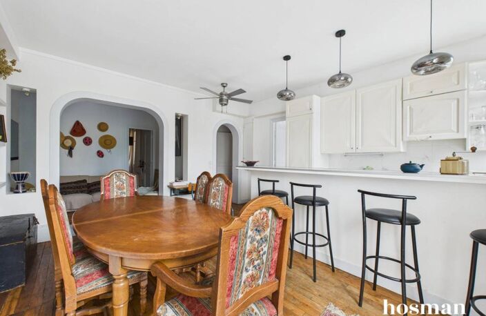 Appartement traversant lumineux 3 pièces - 65 m2 - Avaec balcons - Boulevard Bineau, Neuilly-sur-Seine — photo 5