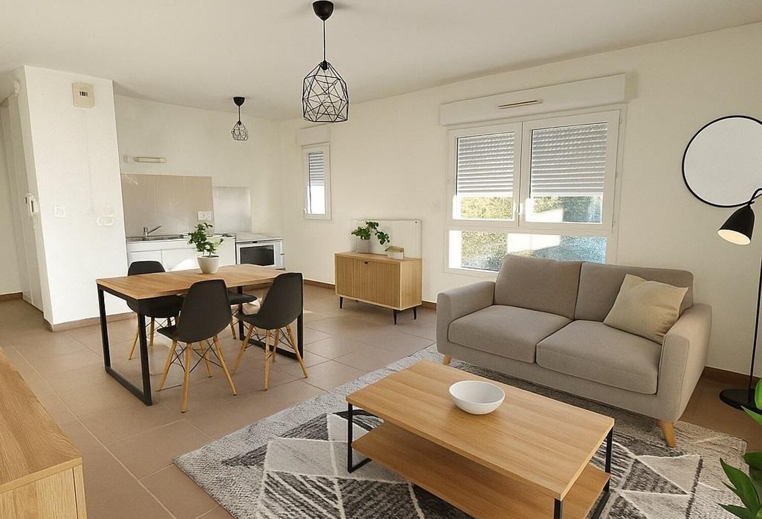 Location appartement 3 pièces 66 m² à Tours (37100) — photo 1