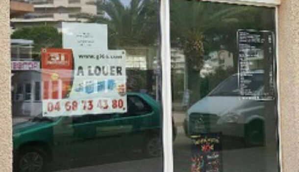 Local commercial  à louer Canet-Plage 66140