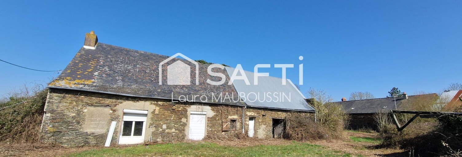 Maison 4 Pièces 80 m² à vendre à Vallons-de-l'Erdre (44540)