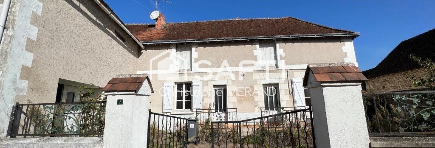 Maison 4 Pièces 62 m² à vendre à Antogny-le-Tillac (37800)