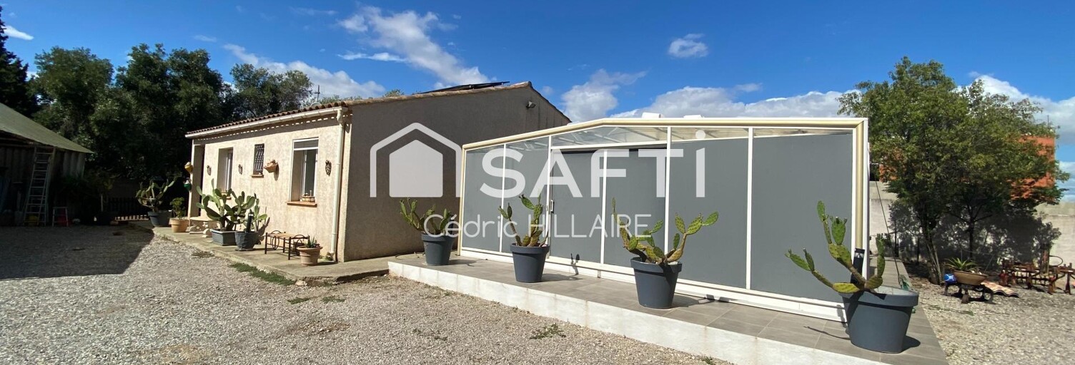 Maison 4 Pièces 105 m² à vendre à Moux (11700)