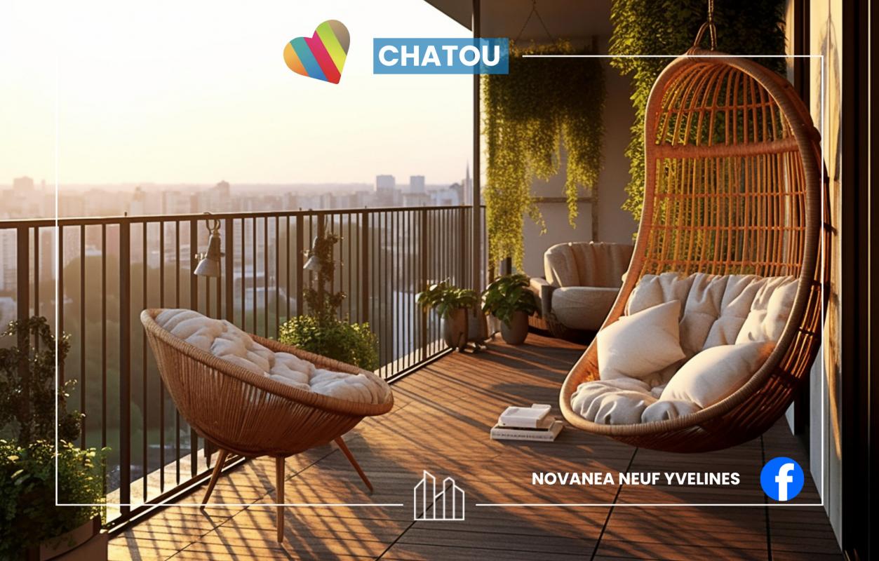 Appartement neuf 2 pièces 45 m² Chatou 78400