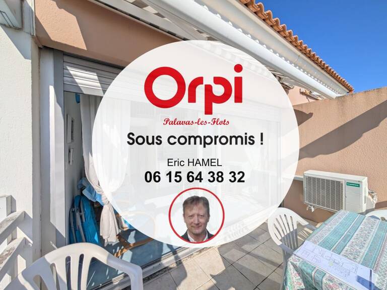 PALAVAS LES FLOTS : appartement 3 pièces 42 m² + parking + piscine — photo 1