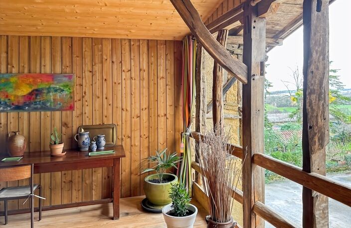 Dpt Gers (32) à vendre BASSOUES maison de village P6 - 116m2 — photo 2