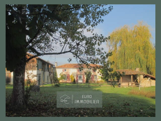 MAISON EN PIERRE CHARME ET AUTHENTICITE -7300 m2 - GIRONDE ( — photo du bien