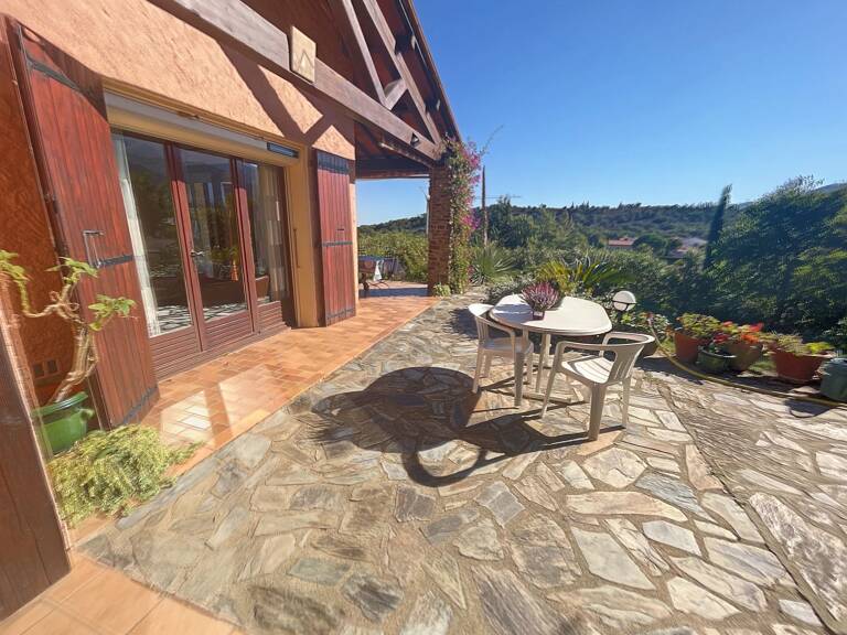À vendre – Villa 4 faces avec vue mer et Albères — photo 1
