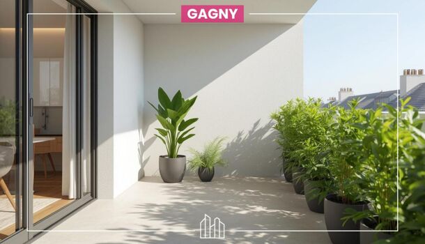 Appartement 3 pièces  à vendre Gagny 93220