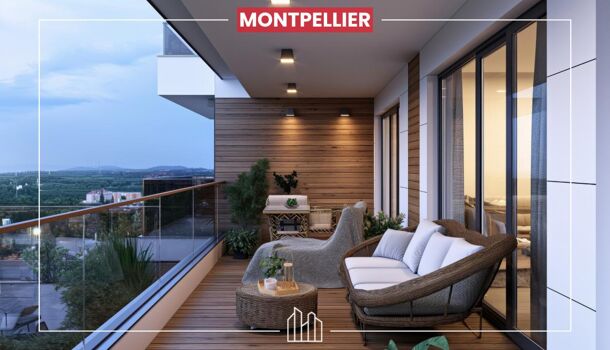 Appartement 3 pièces  à vendre Montpellier 34070
