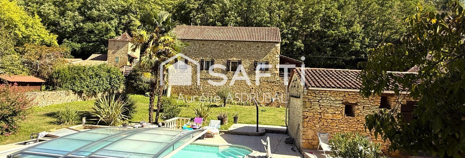 Maison 5 Pièces 142 m² à vendre à Coux et Bigaroque-Mouzens (24220)