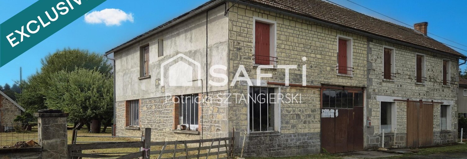 Maison 4 Pièces 143 m² à vendre à Flayat (23260)