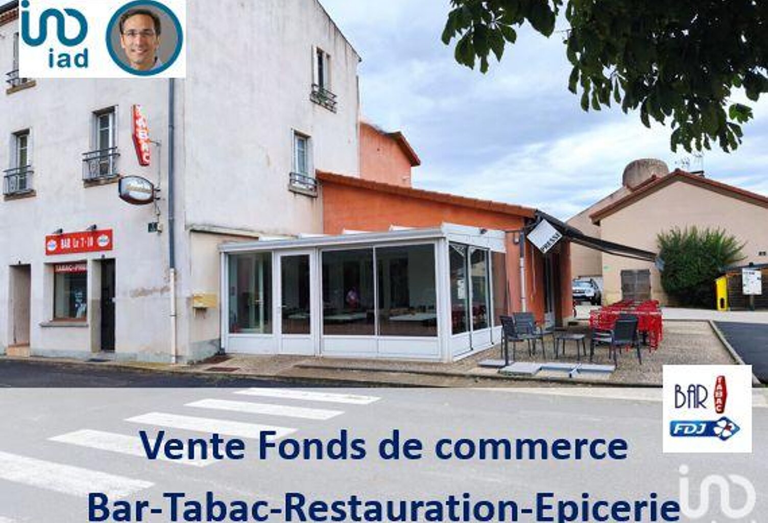 Vente Bar-tabac 100 m&sup2; — photo 1