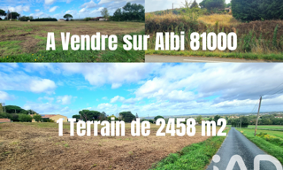 Terrain  2458 m² à vendre à Albi (81000)