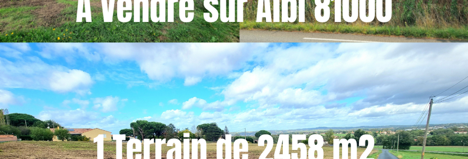 Terrain  2458 m² à vendre à Albi (81000)