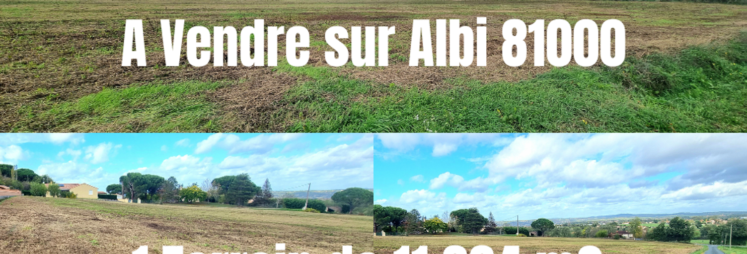 Terrain  11884 m² à vendre à Albi (81000)