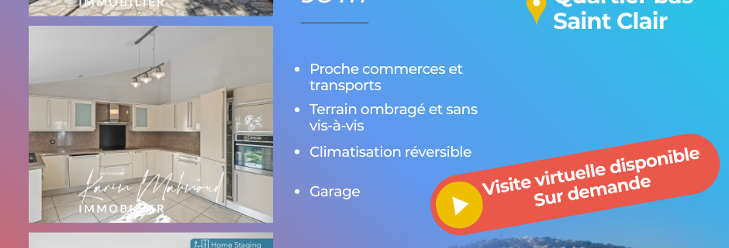 Maison 4 Pièces 97 m² à vendre à Sète (34200)