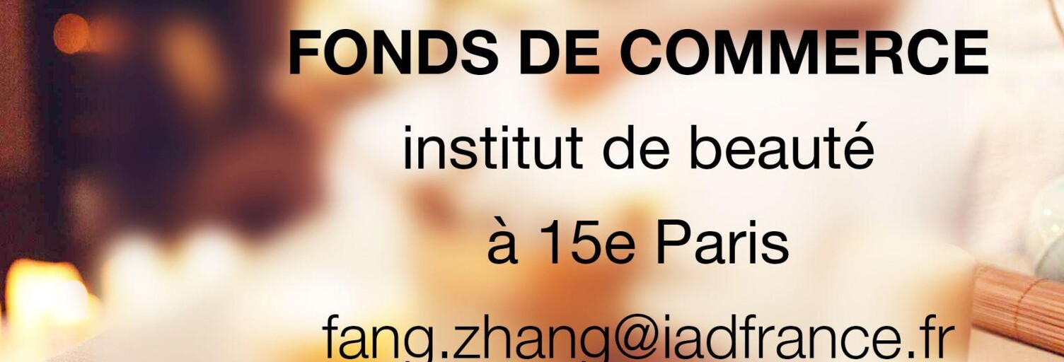 Commerce  45 m² à vendre à Paris 15 (75015)