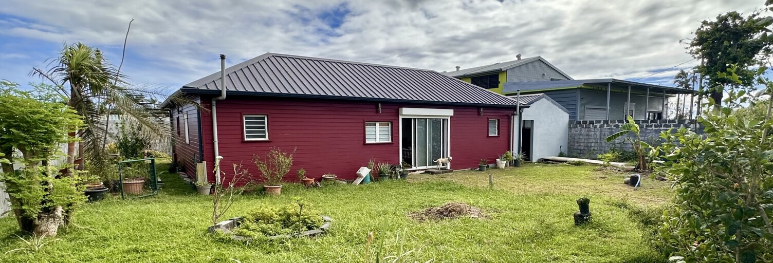 Maison 4 Pièces 95 m² à vendre à Saint-Benoît (97470)