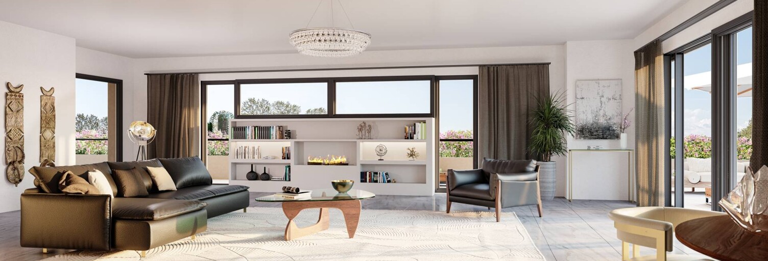 Appartement neuf T3, T4 Pièce 88 à 109 m² à vendre à Aix-en-Provence (13100)