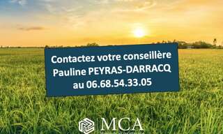 Terrain  1800 m² à vendre à Momuy (40700)