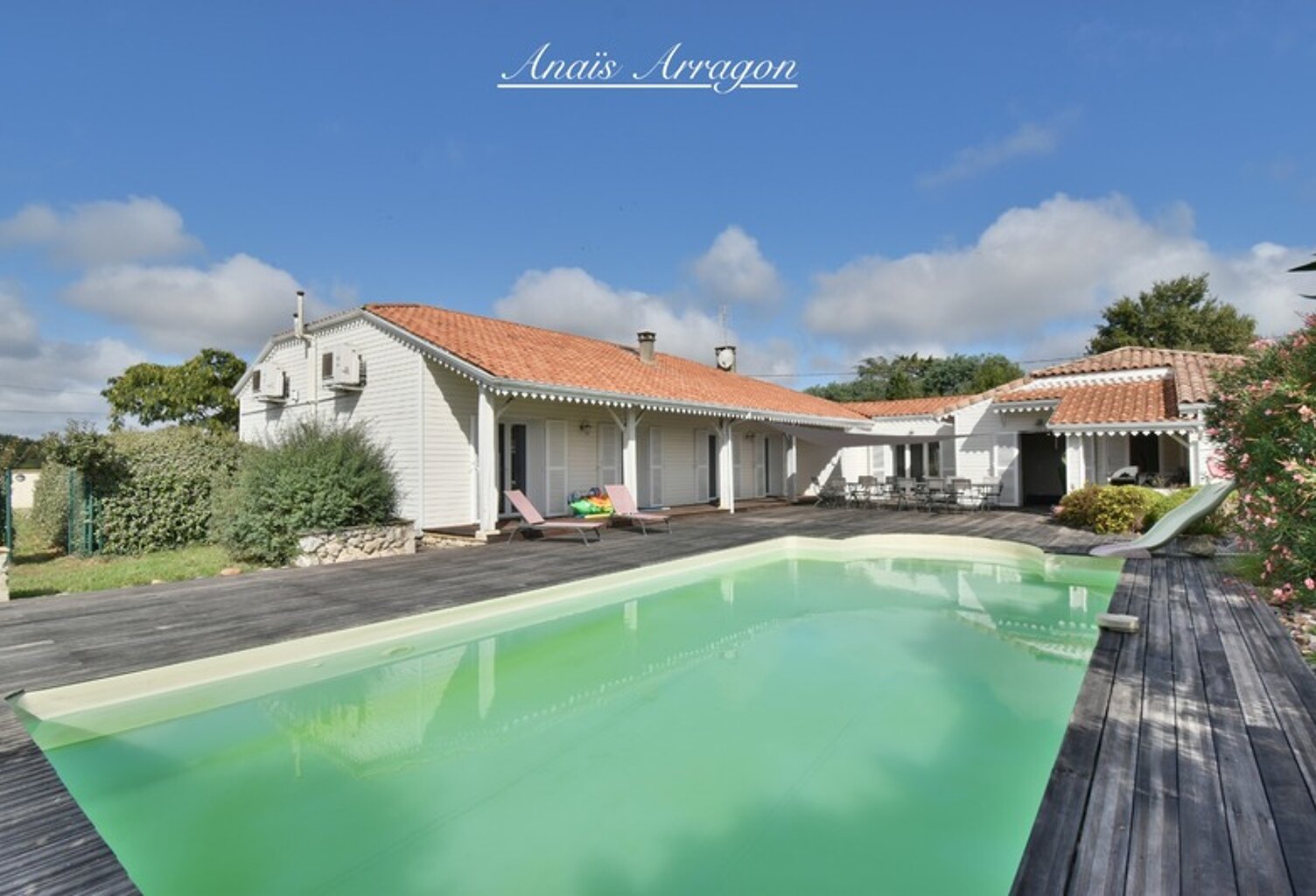Demeure d’exception de 250 m² avec piscine, tennis et parc arboré à Saint-Sylvestre-sur-Lot(47) — photo 1