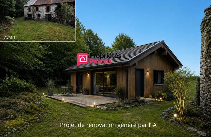 Ancien moulin à vendre à rénover entre Gelles et Mazaye de plus de 85m² — photo 2