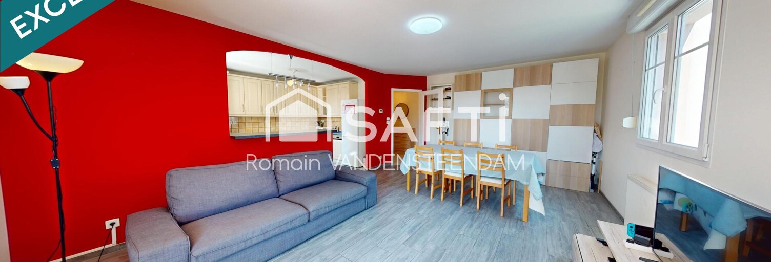 Appartement 4 Pièces 82 m² à vendre à Village-Neuf (68128)