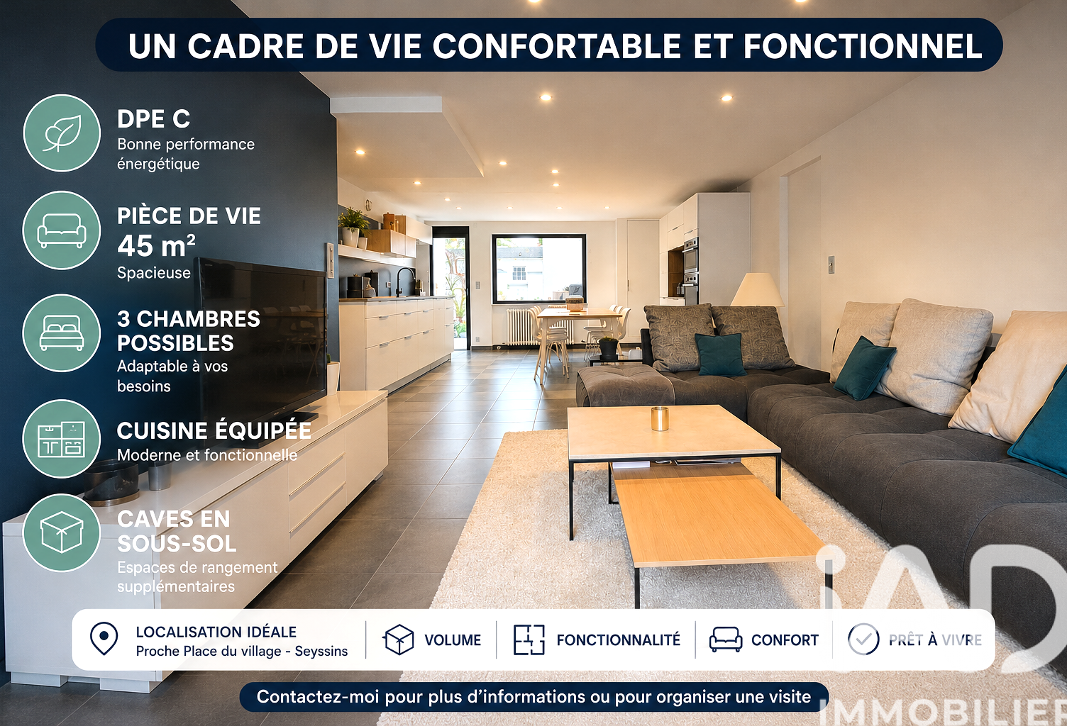 Vente Maison de village 4 pièces — photo 1