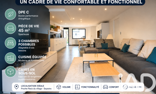 Maison 3 Pièces 90 m² à vendre à Seyssins (38180)