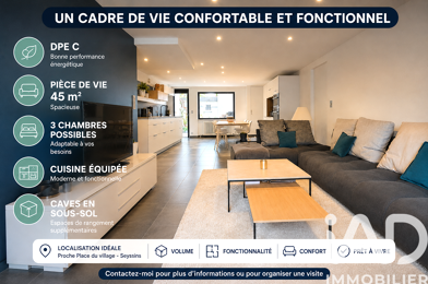 Maison 3 pièces 310000 €