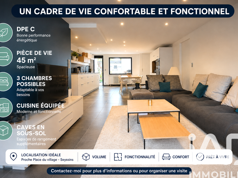 Vente Maison de village 4 pièces — photo 1