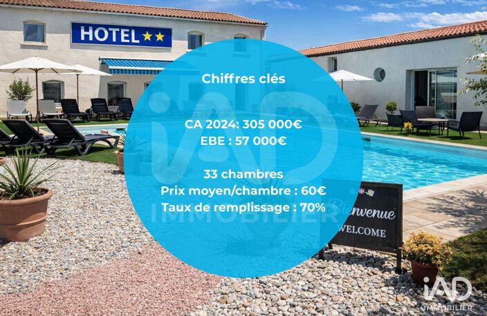 Vente Hôtel 2* 850 m&sup2; — photo 2