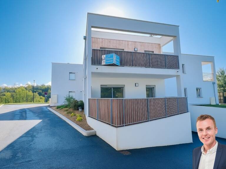 QUIMPER, quartier Kerfeunteun : Appartement meublé à vendre, 2 pièces de 50 m² habitable - Terrasse - Parking souterrain privatif — photo 1