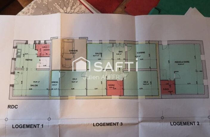 3 appartements - investisseurs - Bonne rentabilité — photo 2