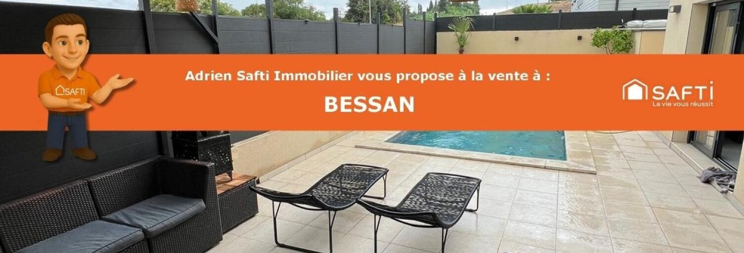 Maison 5 Pièces 127 m² à vendre à Bessan (34550)